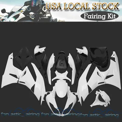 Unpainted Fairing Kit For Kawasaki Ninja ZX6R ZX-6R 2009-2012 2011 ABS Injection • $174.90
