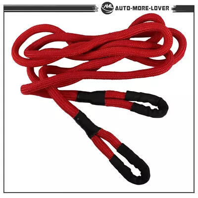 21970 LBS Strap Snatch 7/8  X 21'  Red Kinetic Energy Truck Tow Recovery Rope • $50.69
