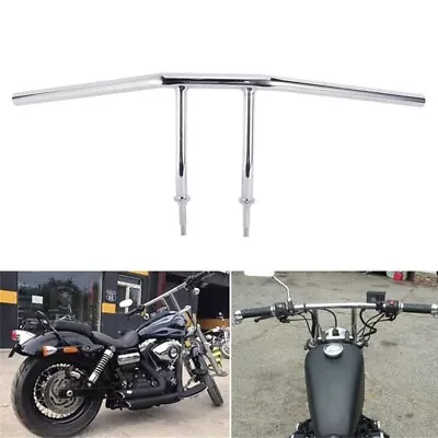 $119.99 • Buy Chrome 1  T Bar Handlebar For Yamaha V-Star XVS 650 1100 1300 Custom Silverado