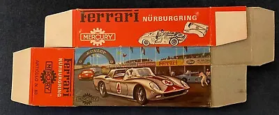 MERCURY No 60 FERRARI NURBURGRING VERY NEAR MINT ORIGINAL BOX • $23.65