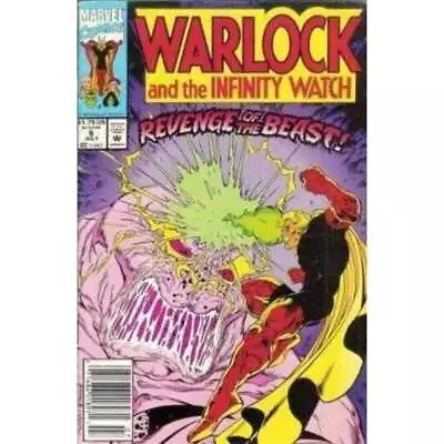 Warlock And The Infinity Watch #6 Newsstand In NM Condition. Marvel Comics [z% • $6.90