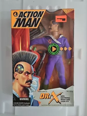 Action Man Dr X With Electronic Brain And Laser Eye • $85