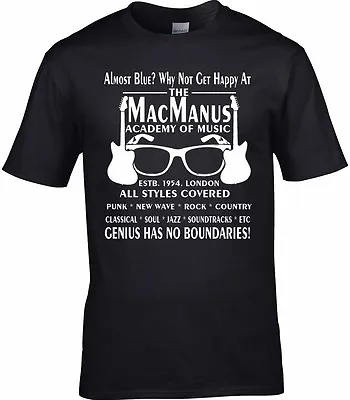 Elvis Costello Inspired T-Shirt MacManus Academy Of Music Homage T-Shirt • $50.64