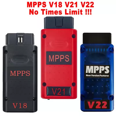 MPPS V18 V21 V22 New OBD Diagnostic Device With Breakout Tricore Cable Car Detect • $43.85