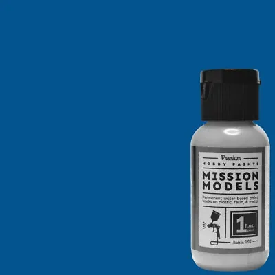 Mission Models French Blue ( Cobalt Blue ) (1oz) Acrylic Airbrush Paint • £10.98