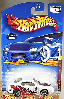 2001 Hot Wheels #86 Company Cars Series 2/4 '99 MUSTANG White W/Chrome 3 Spokes • $8