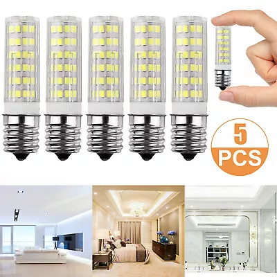 5PCS E17 LED Bulb Microwave Oven Light Dimmable 7W 6000K Super Bright Lamp Bulbs • $13.98