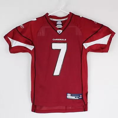 Arizona Cardinal YOUTH M Jersey Reebok NFL Equipment Chest 34 In LEINART #7 • $11.66