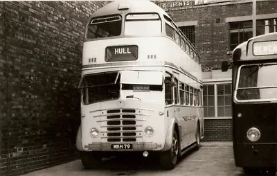 Old Bus Photos: East Yorkshire Motor Services Reg: MKH 79 Original Photo (079) • £1