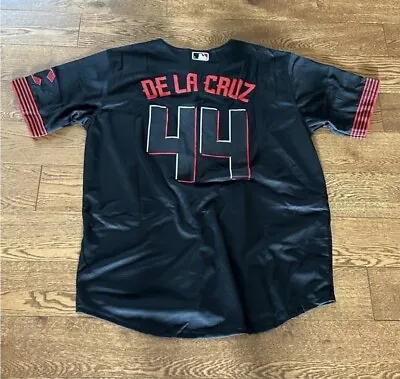 Brand New Stitched Elly De La Cruz Jersey Cincinnati Reds Adult XL City Connect • $60