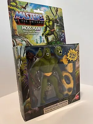 Masters Of The Universe Origins Action Figure Moss Man Flocked NEW • $27.50