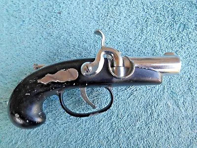 Vintage Flintlock Pistol Gun Shaped Cigarette Lighter. For Parts Or Repair! • $19.95