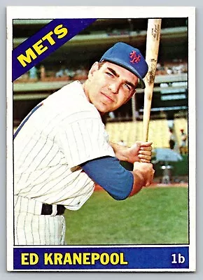 1966 Topps #212 Ed Kranepool Mets EX+ • $2.25