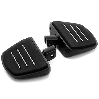 Krator Black Mini Board Floorboards Footpegs For Honda Suzuki Triumph Can-Am • $38.99