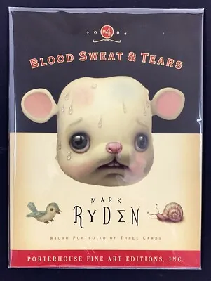 Mark Ryden MICRO PORTFOLIO Volume #4 Blood Sweat Tears Unopened Sealed 2004 Book • $49.99