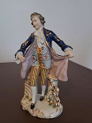 Samson Porcelain Figure Of A Young Man In Period Dress  • £25