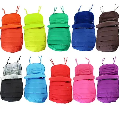 XL Universal Stroller Footmuff Padded Warm Cosy Toes To Fit Mamas & Papas Crui • £12.55