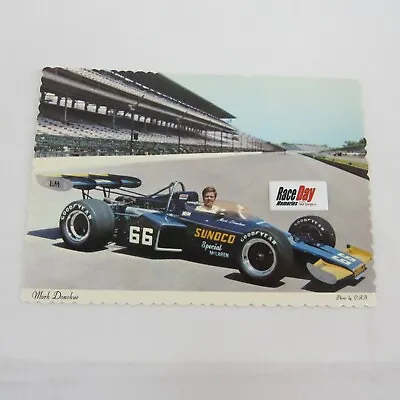 Postcard 1972 Indy 500 Mark Donohue #66 Sunoco McLaren Penske Racing Offenhauser • $29.99