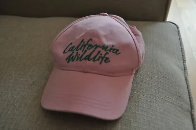H&M Divided Pink & Green California Wildlife Baseball Cap ONESIZE  • £5.50