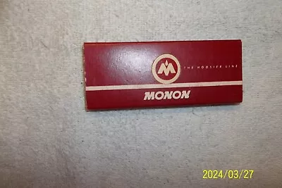 Monon Railroad Matchbooks With Sleeve=the Hoosier Line=6 Packs Of Unused Matches • $18