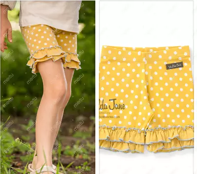 NEW Matilda Jane Yellow Shorties Size 4/6/8 • $12