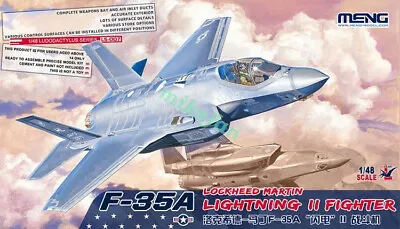 Meng Model 1/48 LS-007 Lightning II F-35A LOCKHEED MARTIN MODEL KIT • $47.92