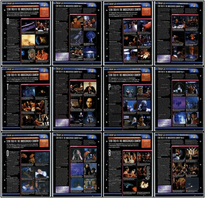 £2.99 • Buy Star Trek VI: Undiscovered Country - Starship Log - Star Trek Fact File 6 Pages