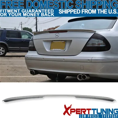 Fit For 03-09 Benz E-Class W211 4Dr Sedan AMG #744 775 Painted Trunk Spoiler • $109.99