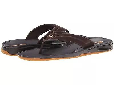 Men's Oakley Hypercoil Dark Brown Flip Flops Brand New 6 7 8 9 10 11 12 13 14  • $92.49