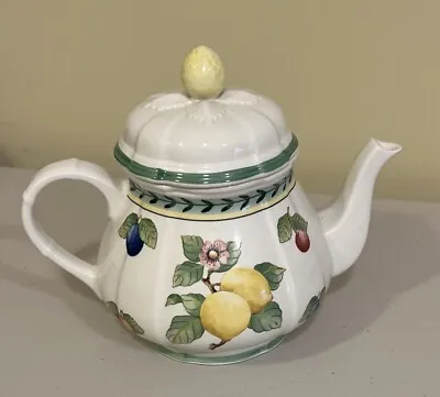 Villeroy And Boch French Garden Fleurence  4 Cup Tea Pot & Lid • $69.99