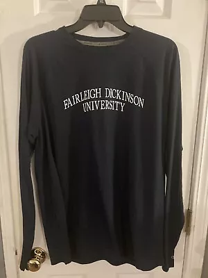 2 Fairleigh Dickinson Long Sleeve Tee Shirts (L) Pre-owned By Champion • $15