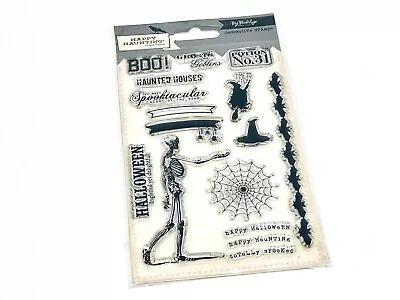 My Minds Eye Clear Stamps Happy Haunting 14 Stamps • $9.99
