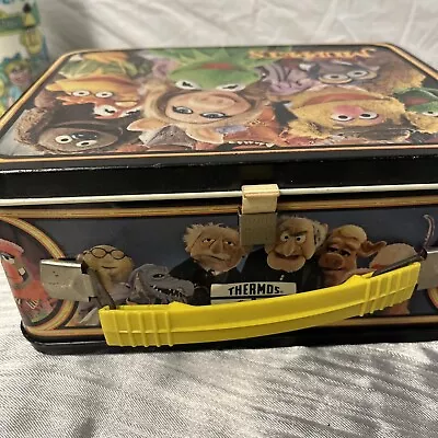 Vintage Lunch Box Tin  1979 Muppets  Lunch Box   M-81 W/ O Thermos • $9.99