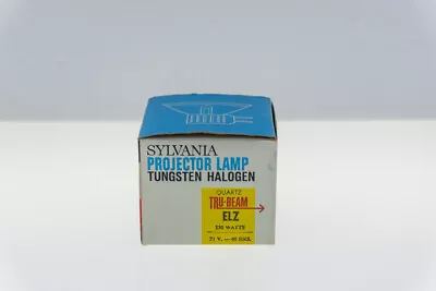 $12.98 • Buy Vintage Sylvania Projector Lamp Tungsten Halogen Quartz Tru-Beam ELZ 150 Watts