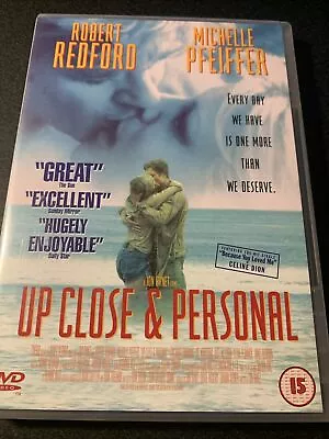 Up Close And Personal DVD (1999) Robert Redford Michelle Pfeiffer • £4.25