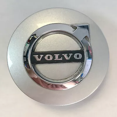 Single OEM SILVER Center Cap For 2017-2019 VOLVO S90 31471435 560-70430 • $12.96