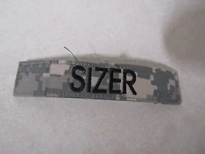 Military Patch Hook And Loop Acu Name Tape With Name Sizer • $2.79