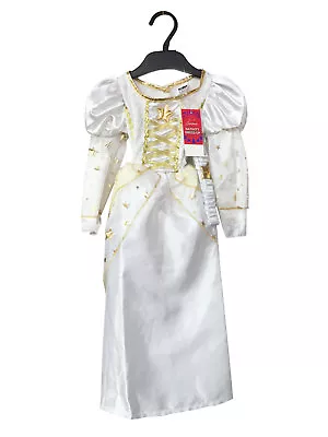 Child White Angel Costume Girls Christmas Nativity Fancy Dress Kids Xmas Outfit • £9.99