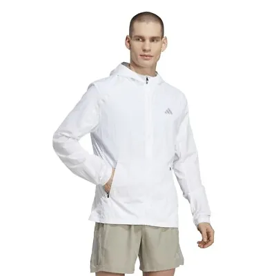 Adidas Mens Marathon Running Jacket Brand New With Tags Sizes S M L & XL • $64.95
