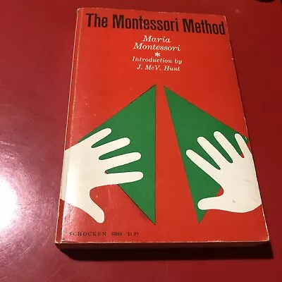 The Montessori Method By Maria Montessori Hard Cover Book • $7.87