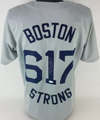 JONNY GOMES Signed Boston Red Sox Custom 'Boston 617 Strong' Jersey (JSA COA) • $109.99