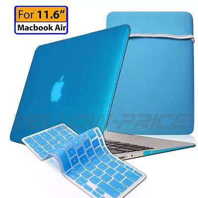 Rubberized Case Keyboard Cover Sleeve Bag Notebook Bag For Macbook Air 11 11.6'' • $18.45