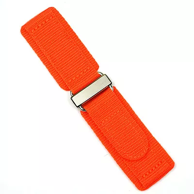 Orange Double Layer Nylon Hook'n'Loop Watch Strap Band  • $54.99