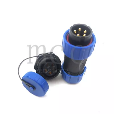 SP21 30A 5 Pin Waterproof Electrical Connector Plug SocketLED Power Connector • $5.48