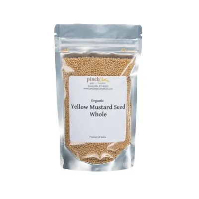 Yellow Mustard Seeds (Whole & Organic) • $11.66