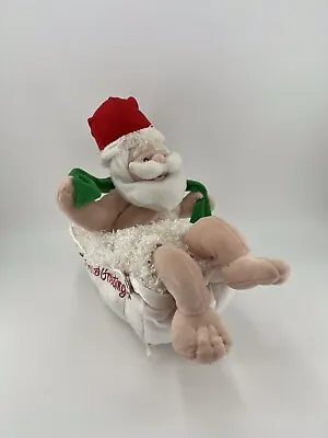 Animatronics Plush Splash Greetings Santa In Bath Tub Animated Splish Splash Vtg • $29.99