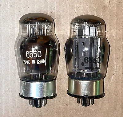 $95 • Buy 2 Tubes 6550 KT88 Power Vacuum Tubes Pair