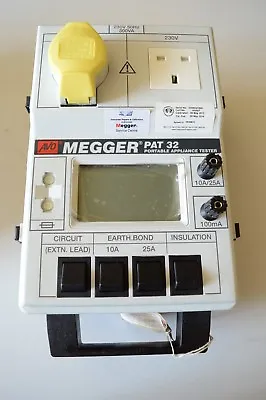 £473 • Buy Megger PAT32 Portable Appliance Tester