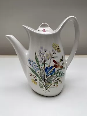 Midwinter Stylecraft Staffordshire England Fashion Shape Floral Teapot 10-65 • £26