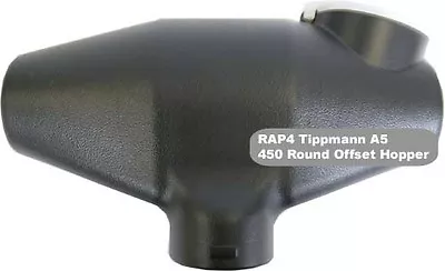 Tippmann A5 X7 M98 450 Round Offset Cyclone Feed Hopper Loader - Black • $24.95